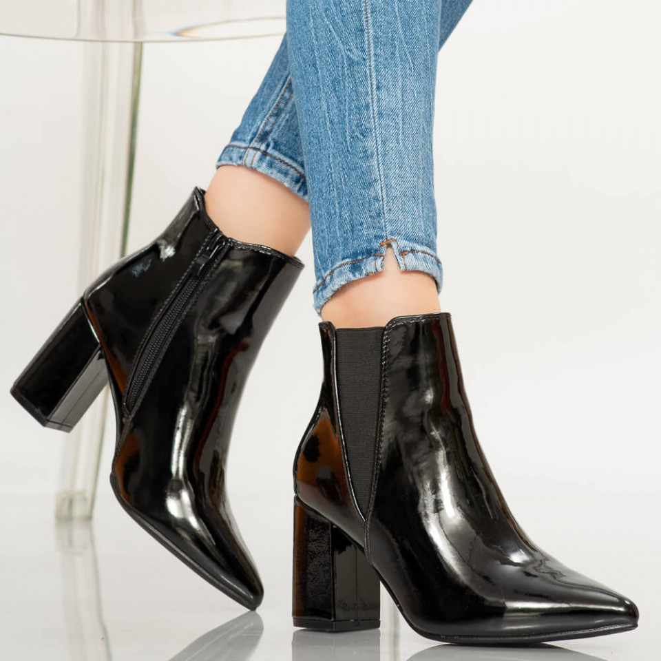 Botine dama Spy negre