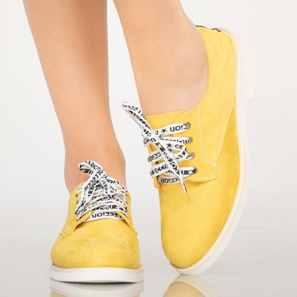 Pantofi casual Tala galbeni