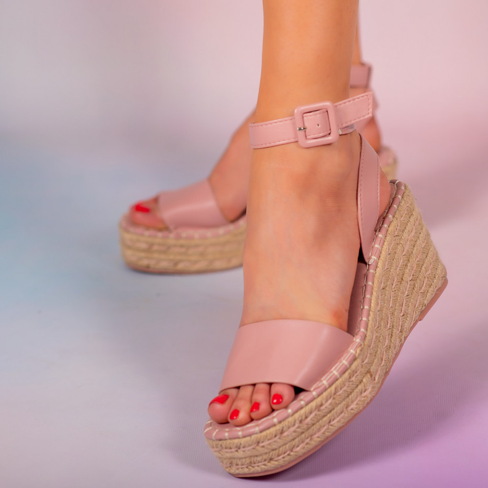 Platforme dama Movu roz