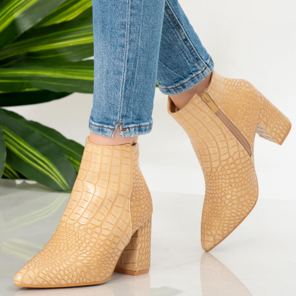 Botine dama Alep bej