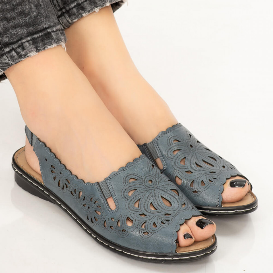 Sandale dama Biru albastre