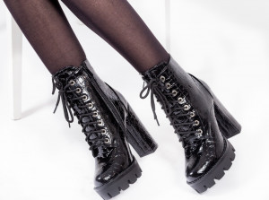 Botine Dama LUANA Negre