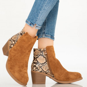 Botine dama Miro camel