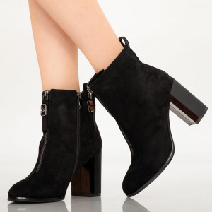 Botine dama Pia negre