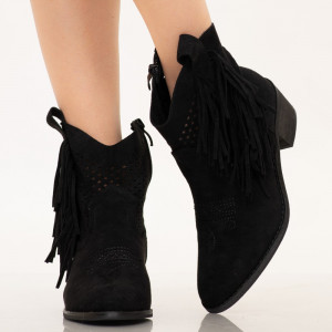 Botine dama Viana negre
