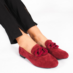 Pantofi Casual KALY Bordo