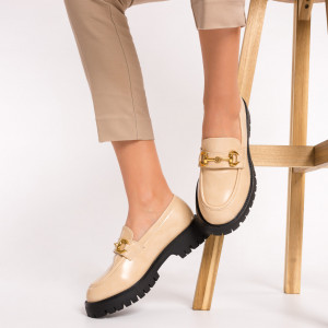 Pantofi Casual LUO Bej