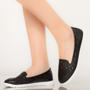 Pantofi casual Vela negri