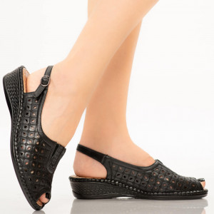 Sandale dama Aluk negre