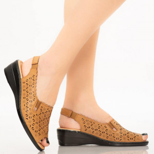 Sandale dama Gosa camel