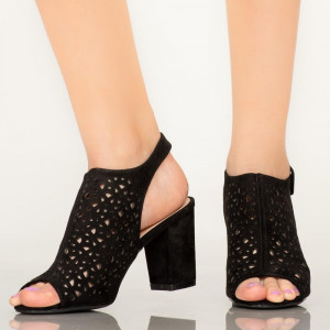 Sandale dama Hefe negre