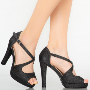 Sandale dama Koa negre