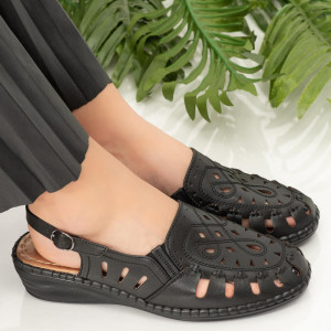 Sandale dama Rave negre