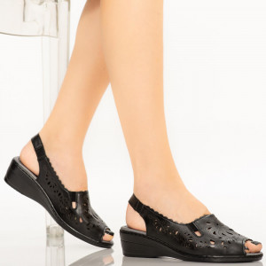 Sandale dama Sams negre
