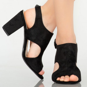 Sandale dama Tide negre