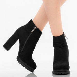 Botine dama Alicia negre