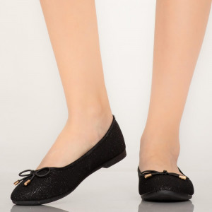 Pantofi casual Lenu negri