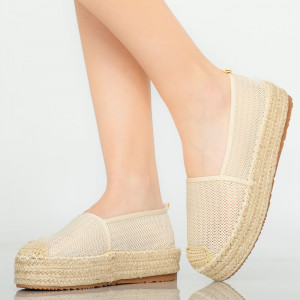 Pantofi casual Pasy bej