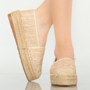 Pantofi casual Tudy bej