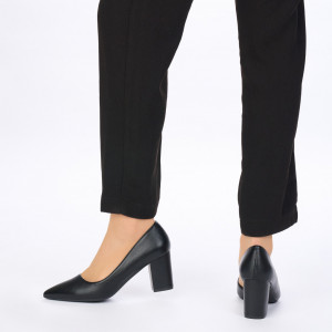 Pantofi Dama TOS Black