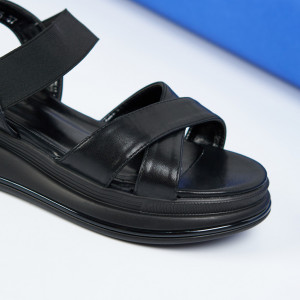 Platforme Dama DORA Negre