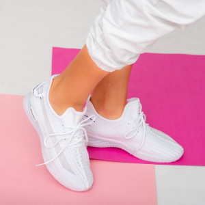 Adidasi dama Larry albi