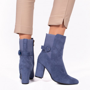 Botine Dama EZA Albastre