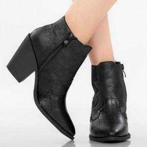 Botine dama Levy negre