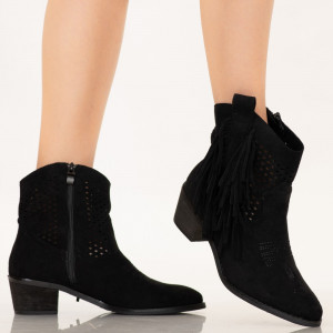 Botine dama Viana negre
