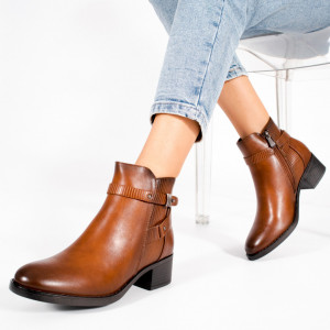 Botine Imblanite MAE Camel