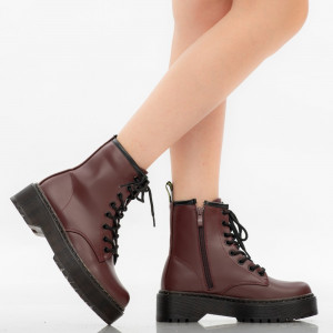 Ghete dama Darcy bordo