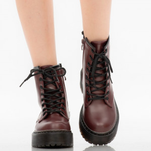 Ghete dama Darcy bordo