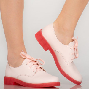 Pantofi casual Arbo roz