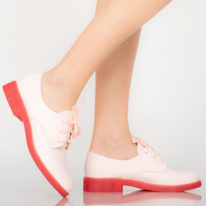 Pantofi casual Arbo roz