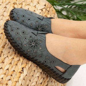 Pantofi dama Mirar albastri