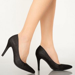Pantofi dama Sure negri