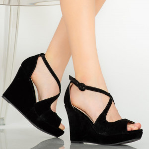 Platforme dama Mane negre