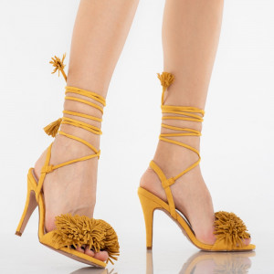 Sandale dama Norina camel