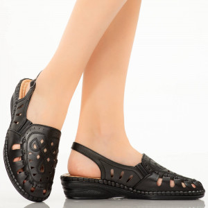 Sandale dama Rave negre