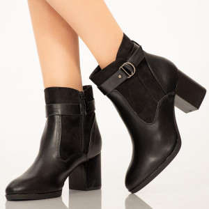 Botine dama Telu negre