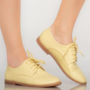 Pantofi casual Burn galbeni