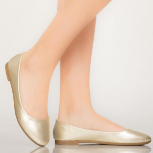 Pantofi casual Jina aurii