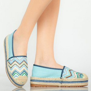 Pantofi casual Mony albastri
