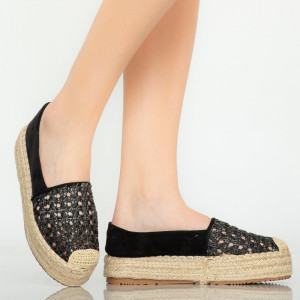 Pantofi casual Remy negri