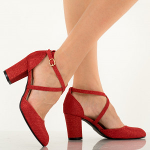 Pantofi dama Rama rosii
