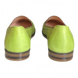 Pantofi piele naturala Hill galbeni