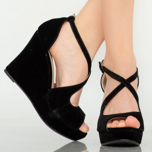 Platforme dama Mane negre