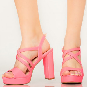 Sandale dama Digo fucshia