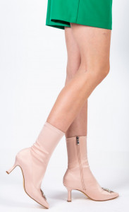 Botine Dama EMILI Bej