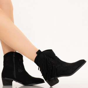 Botine dama Viana negre